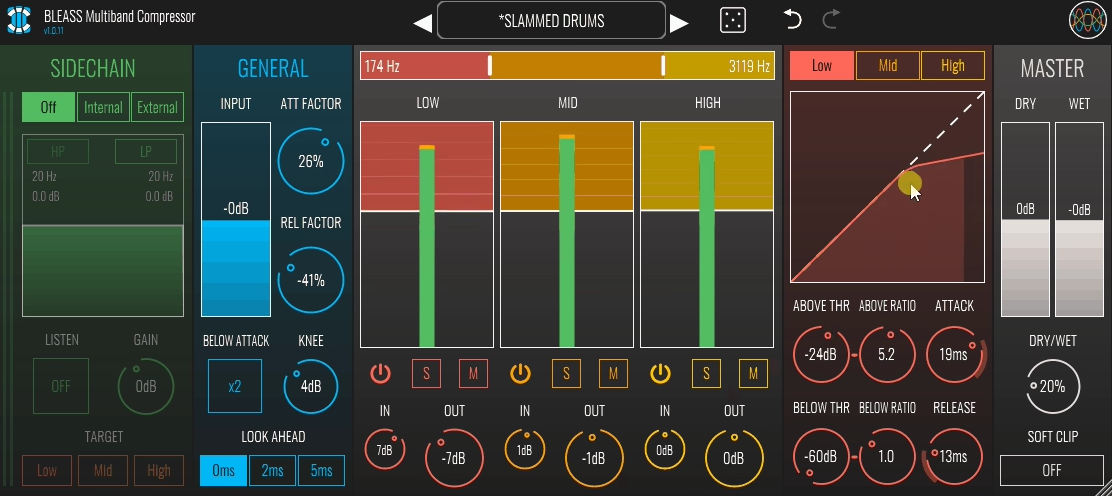 BLEASS Multiband Compressor